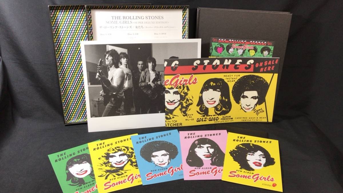 THE ROLLING STONES - SOME GIRLS (SUPER DELUXE EDITION)●LP1枚+CD2枚+DVD●ザ・ローリング・ストーンズ_画像2