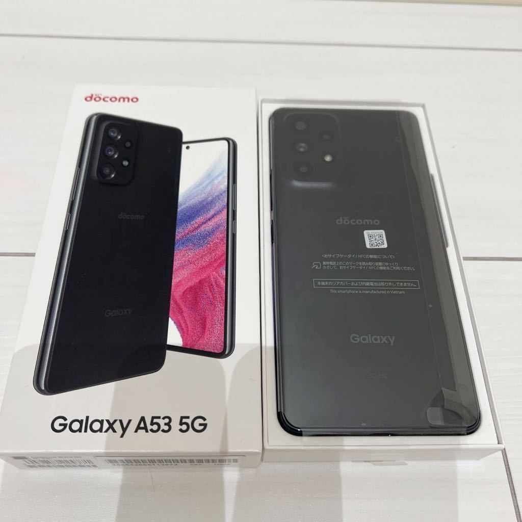 docomoGalaxy A53 5G SC-53Cオーサムブラック白ロム即決39800円 docomoGalaxy A53 5G SC-53Cオーサムブラック白ロム即決39800円