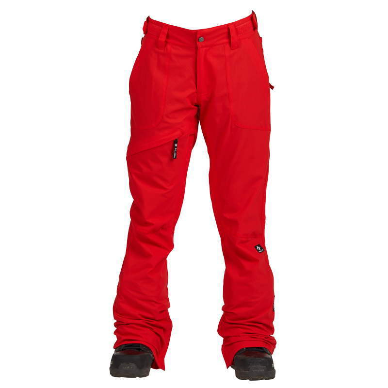 【OUTLET】 NIKITA WHITE PINE STRETCH PNT カラー:RED Sサイズ レディース スノーボード スキー パンツ PANT アウトレット_画像2