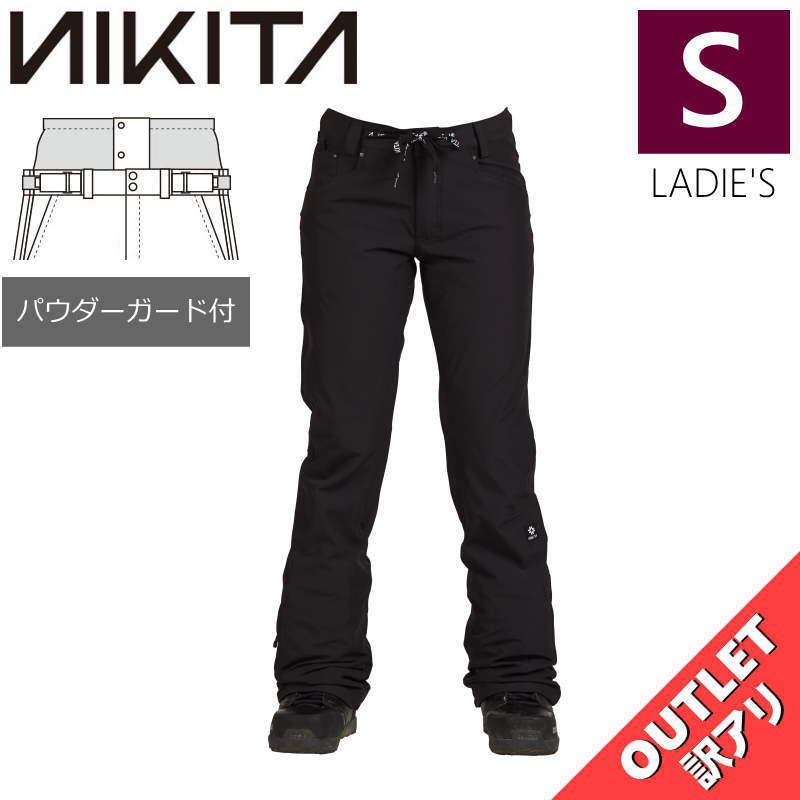 OUTLET】 NIKITA CEDAR GAITER PNT カラー:BLACK Sサイズ レディース