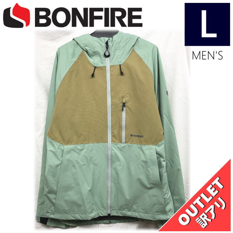 【OUTLET】 BONFIRE PYRE JKT カラー:MOSS Lサイズ メンズ スノーボード スキー ジャケット JACKET アウトレット_画像1