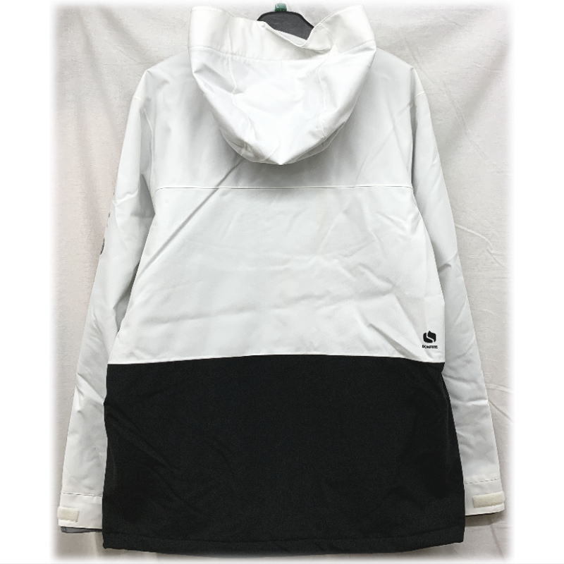 【OUTLET】 BONFIRE VECTOR INSULATED JKT カラー:WHITE Lサイズ メンズ スノーボード スキー ジャケット JACKET アウトレット_画像2