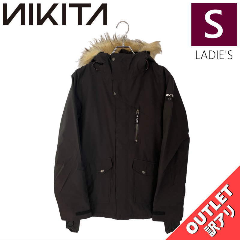 ピッタリ商品 【OUTLET】 NIKITA HAWTHORNE JKT BLACK Sサイズ