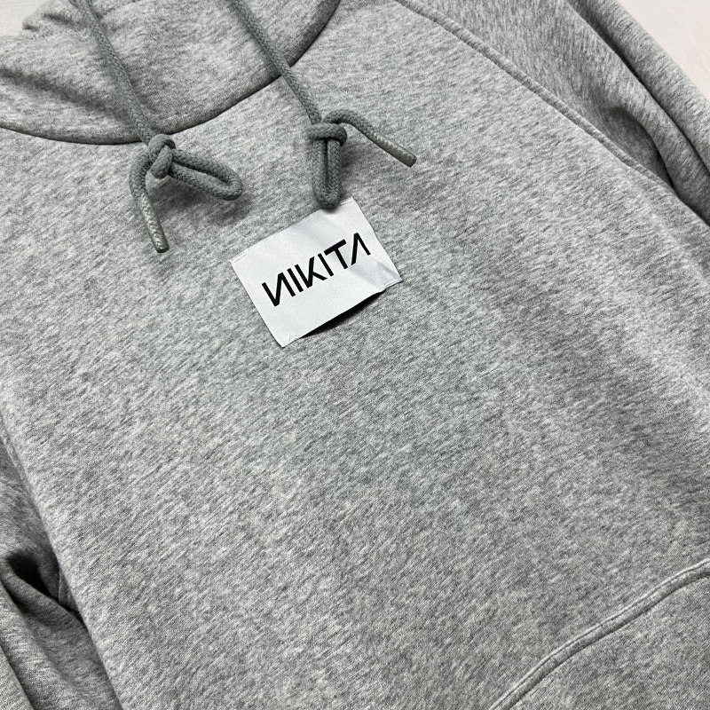 【OUTLET】 NIKITA ARON PO HOODIE カラー:ATHLETIC HEATHER GREY Sサイズ レディース スノーボード スキー パーカー トップス_画像3