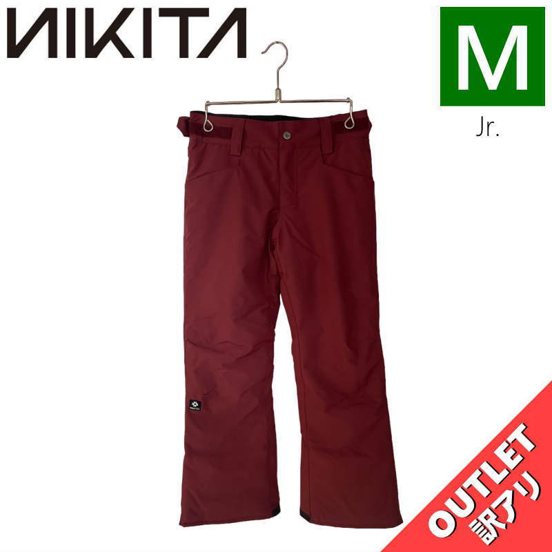 【OUTLET】 NIKITA CEDAR PNT BRANDY Mサイズ 子供用 スノーボード スキー パンツ PANT アウトレット