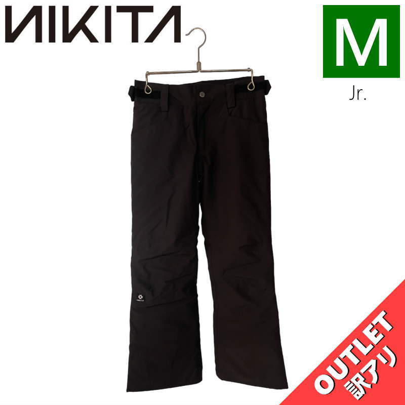 【OUTLET】 NIKITA CEDAR PNT BLACK Mサイズ 子供用 スノーボード スキー パンツ PANT アウトレット_画像1