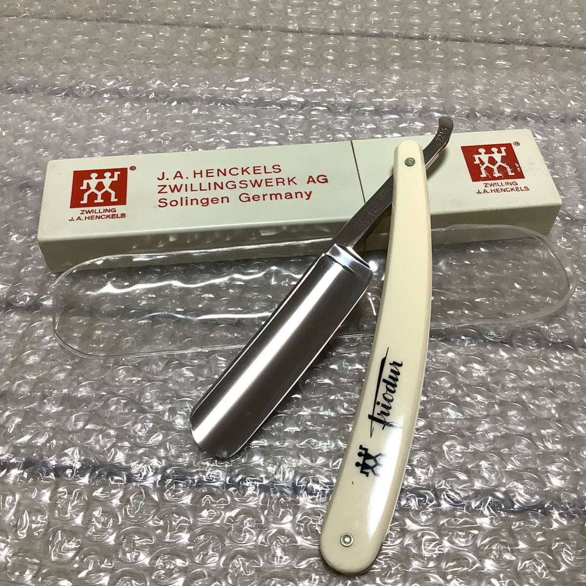 西洋剃刀 ドイツ製 J.A.HENCKELS ヘンケルス ZWILLING SOLINGEN