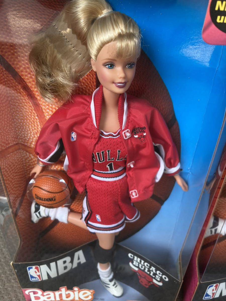 NBA バービー 人形 シカゴブルズ 2体セット barbie nbabarbie_画像2