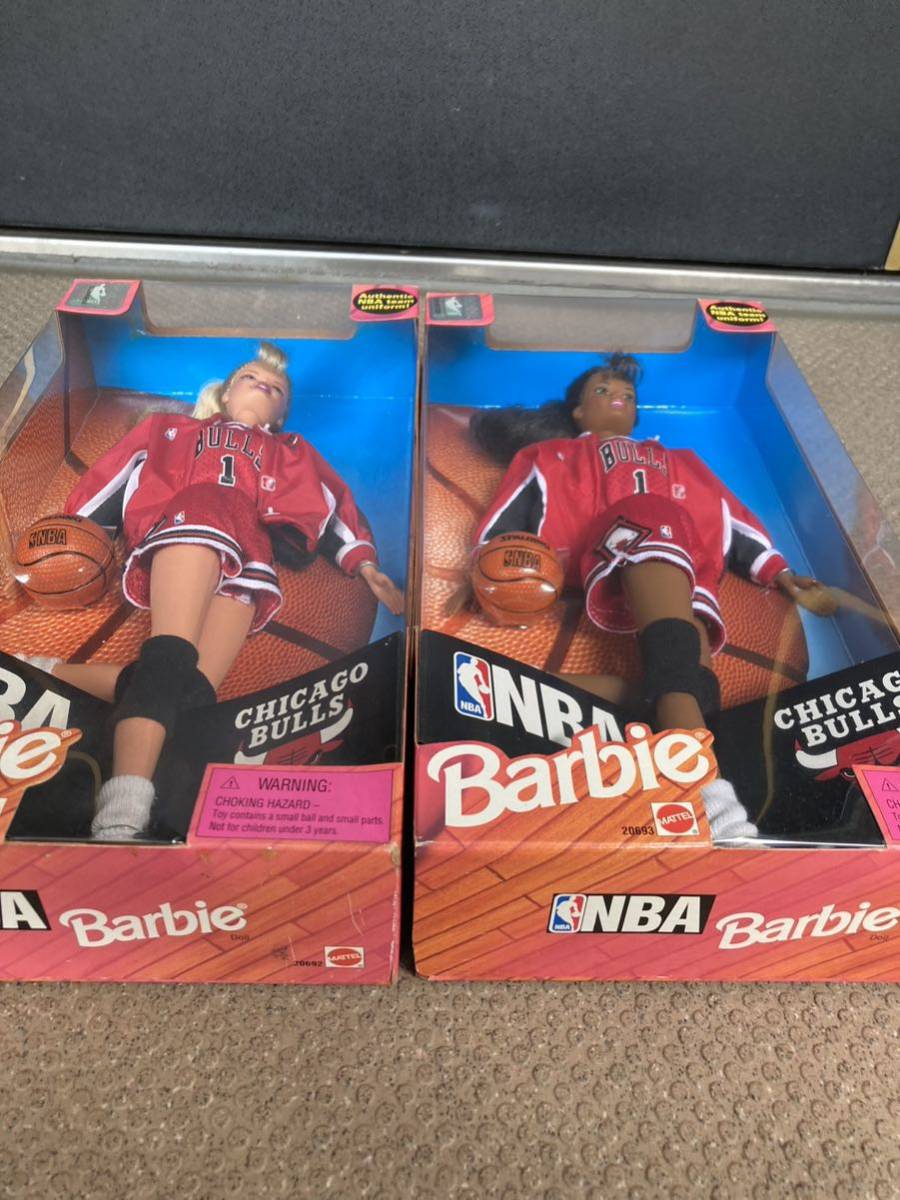 NBA バービー 人形 シカゴブルズ 2体セット barbie nbabarbie_画像9