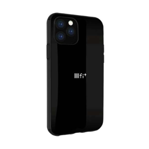 iPhone 11Pro 耐衝撃ケース ブラック カバー IIIIfit ハイブリッド 可愛い おしゃれ シンプル グルマン_画像1