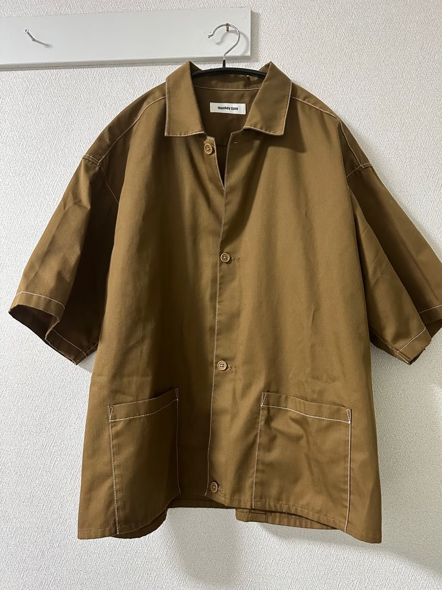 プレミアム monkey TWILL ワークシャツ【monkey WORK Time