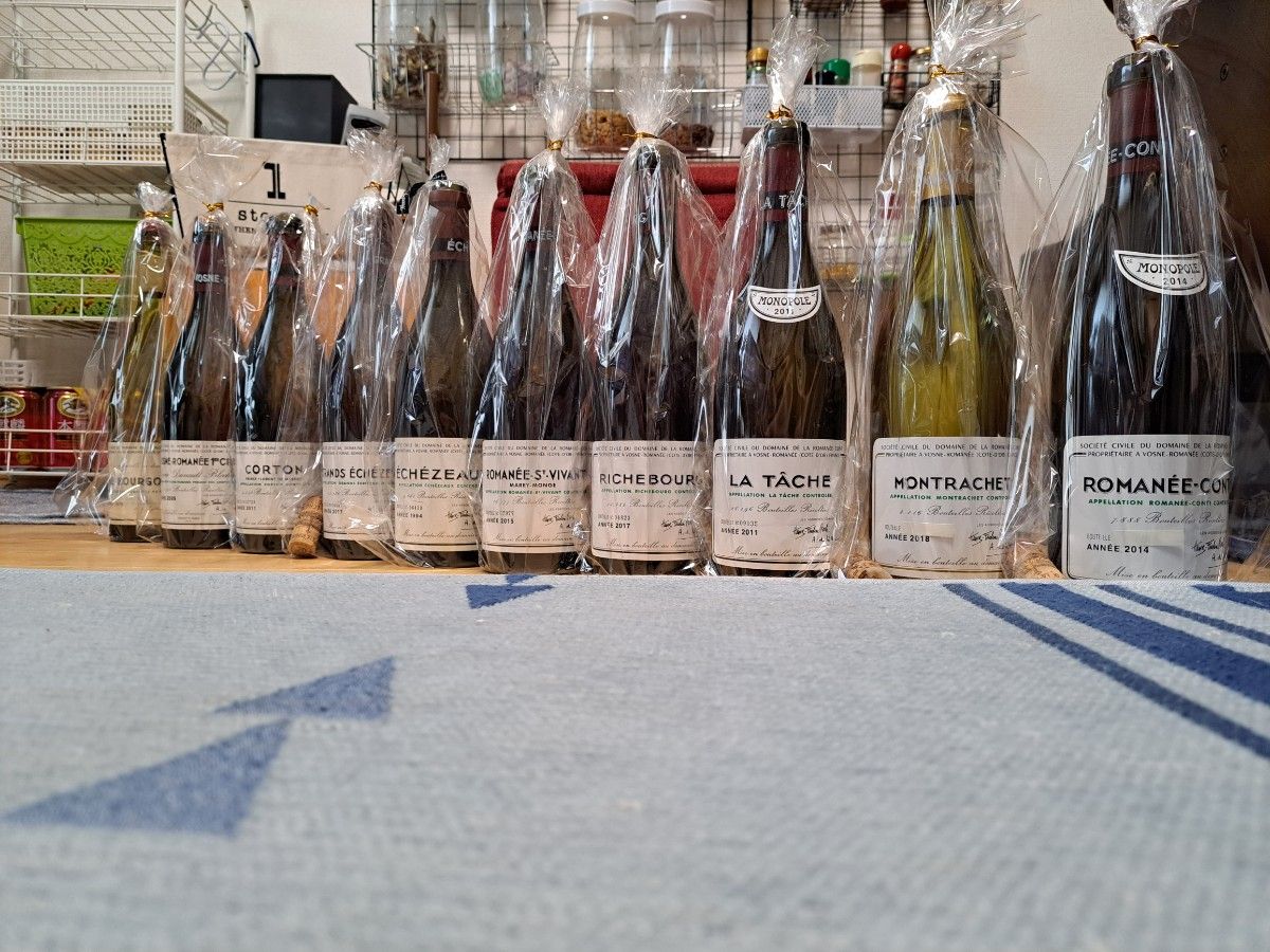 DRC ロマネコンティ コンプリート 空瓶 10本セット 超美品 希少価値大