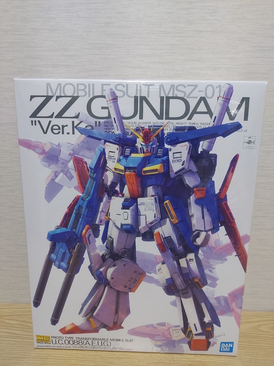 未開封品・未組立】MG 1/100 機動戦士ZZガンダム ダブルゼータガンダム