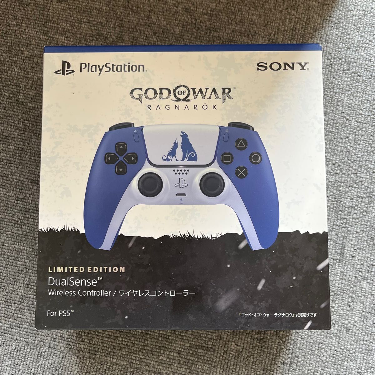 PS5 デュアルセンス ワイヤレスコントローラー GOD OF WAR リミテッド