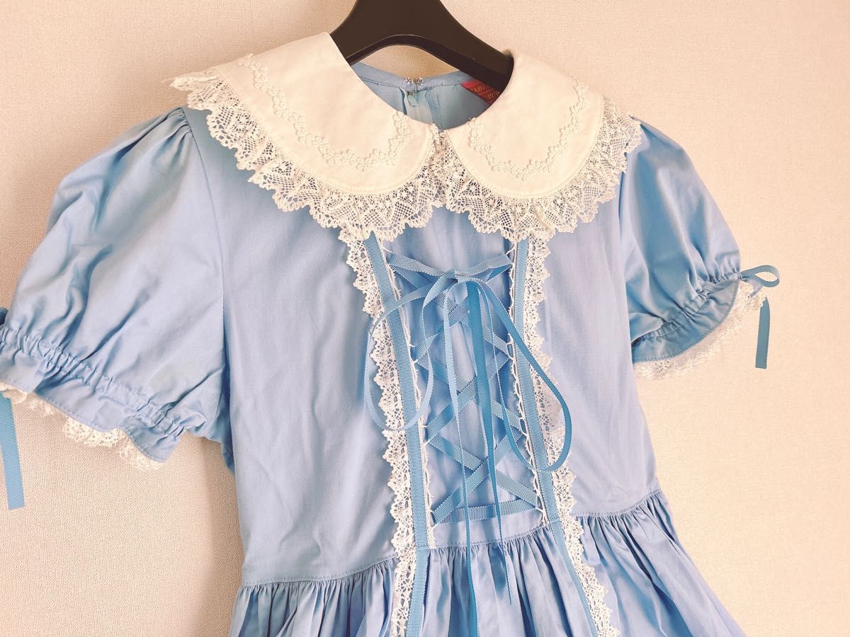 BABY THE STARS SHINE BRIGHT エプロン付き裾スカラップ BABY THE STARS SHINE BRIGHT エプロン付き裾スカラップ