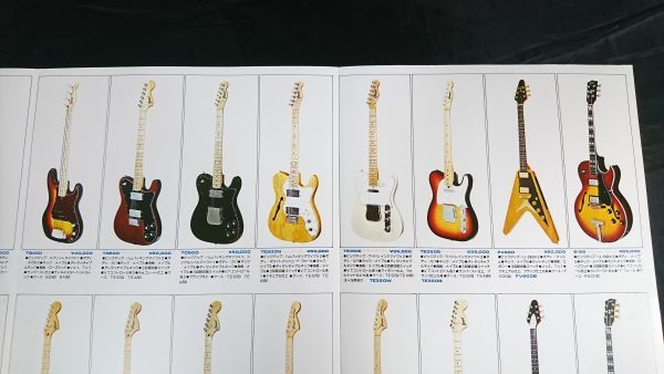 [GRECO( Greco ) ELECTRIC GUITARS CATALOGUE( электрогитара каталог VOL.4 1975/76]EG1000/EG800/EG700/PB750/TE500/S-55/SE600/SE500