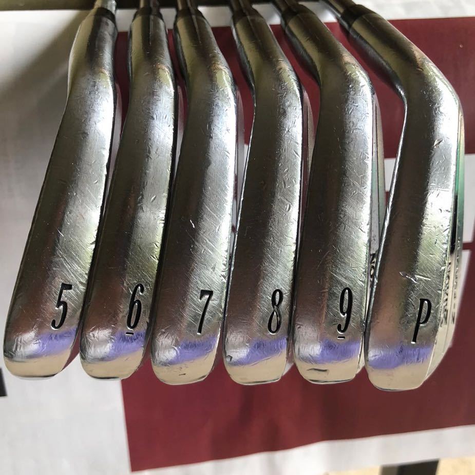 SRIXON Z-FORGED X100 5~P メーカーカスタム 6本セット 松山英樹