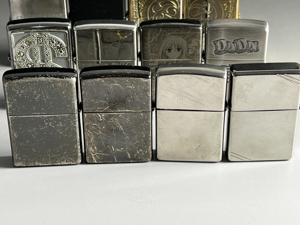 50634□ジッポー Zippo オイルライター まとめて12個 火花確認済