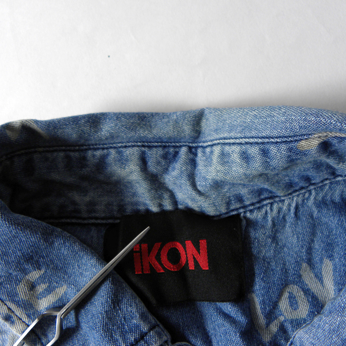  Icon iKON JAPAN DOME TOUR 2017 принт Denim рубашка в ковбойском стиле длинный рукав Корея идол товары Mei Beck s производства m0609-7