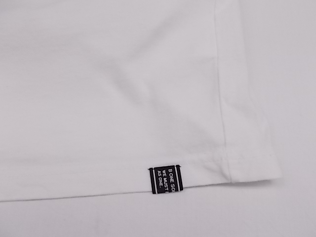 ▼B ONE SOUL/ビーワンソウル▼オーバーサイズ半袖Tシャツ サイドポケット付/M/白_画像5