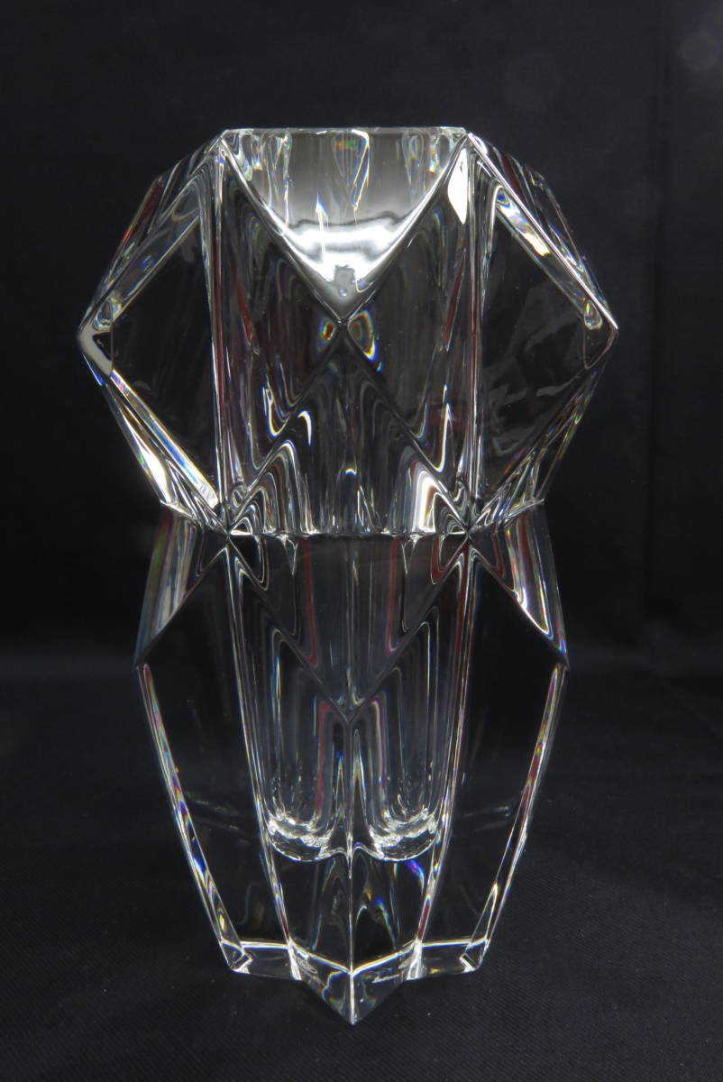 Baccarat バカラ アイ ベース S 2103679 フラワーベース 花瓶 花器