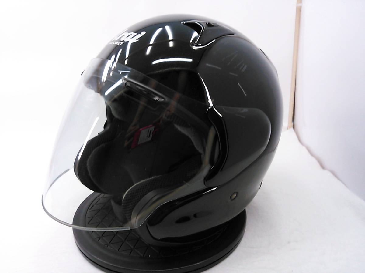 Arai アライ MZ-F GLASS BLACK グラスブラック Lサイズ ジェツトヘルメット