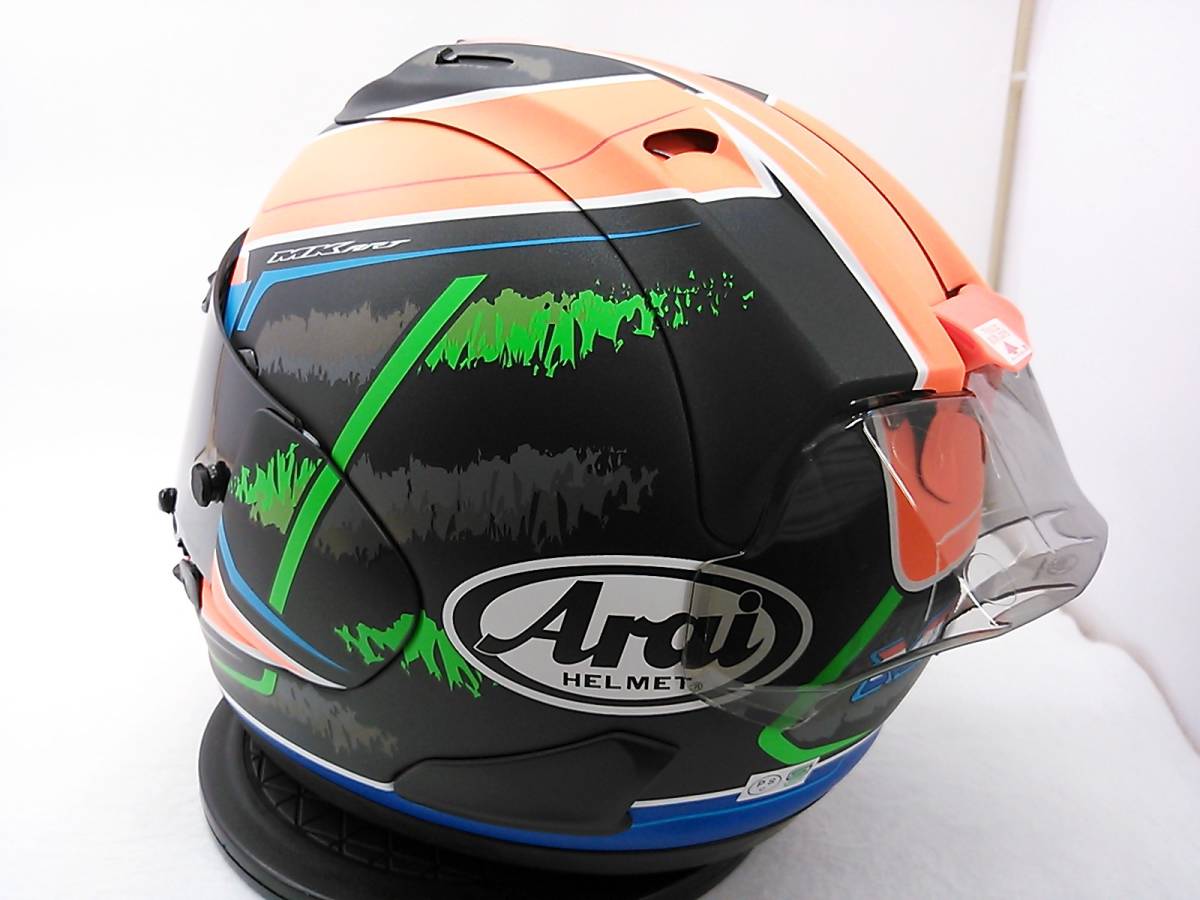 使用極わずか 美品 Arai アライ RX-7X VAN DER MARK ファン 使用極わずか 美品 Arai アライ RX-7X VAN DER MARK ファン