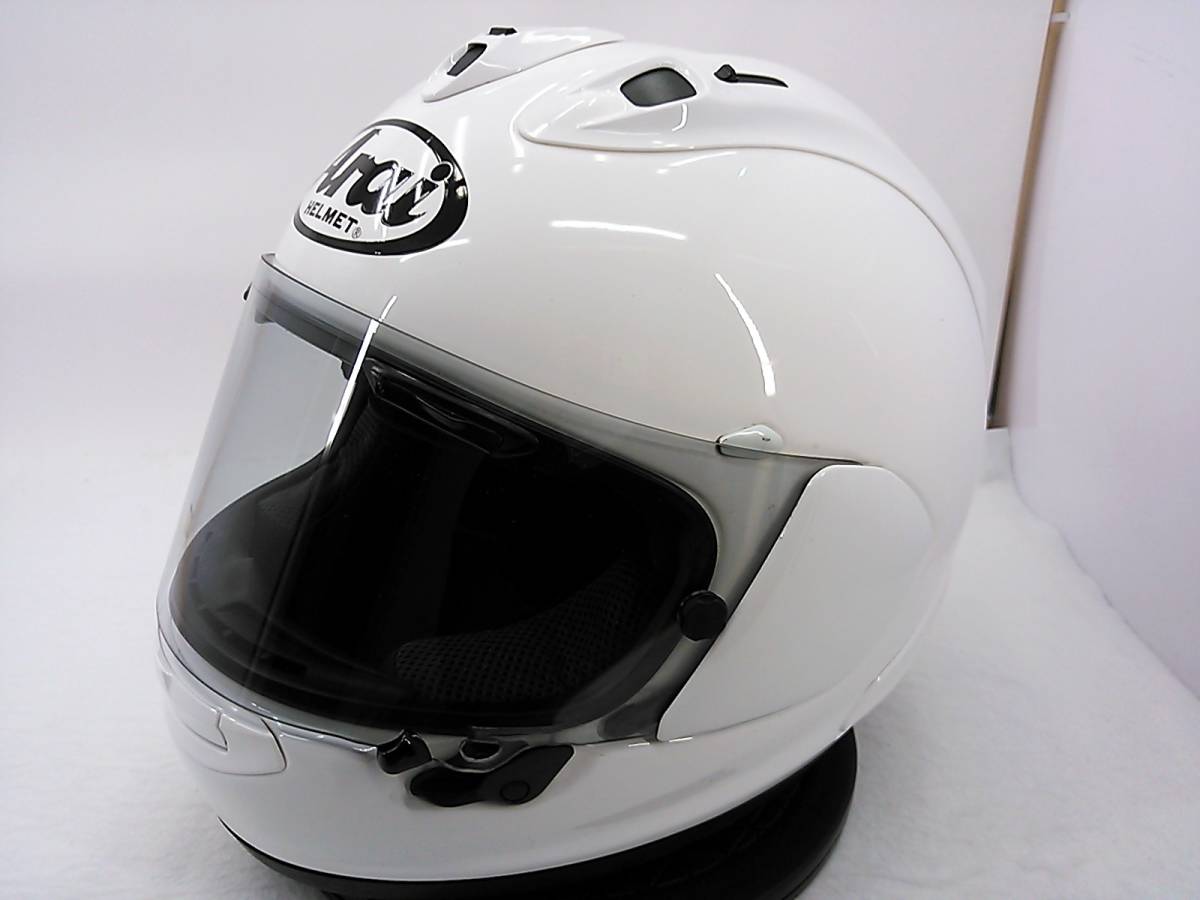 2019年製 Arai アライ RX-7X ホワイト Lサイズ フルフェイスヘルメット