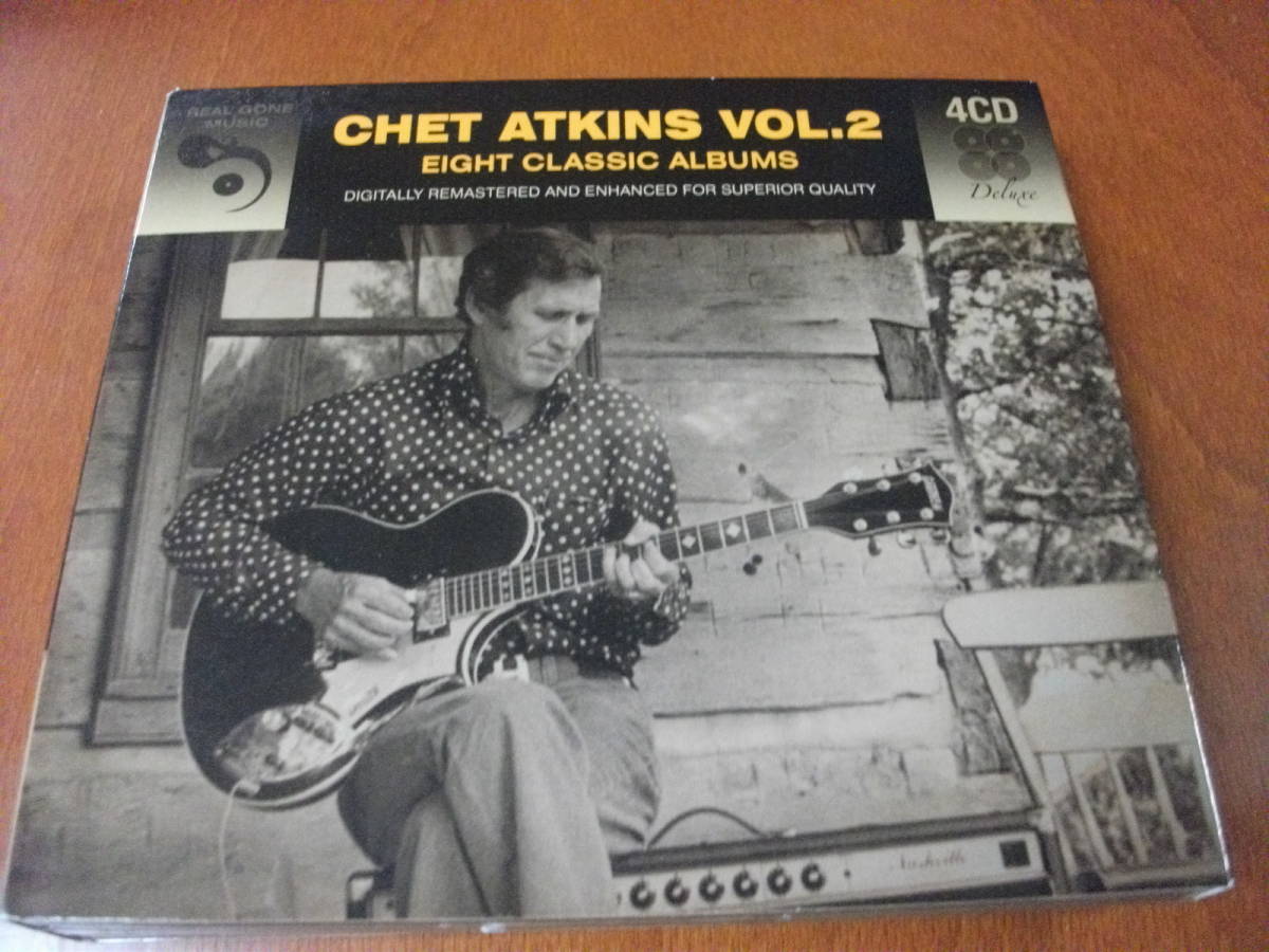 【4CD】チェット・アトキンス / オリジナル大全集 Vol 2 Chet Atkins / Eight Classic Albums 8枚のオリジナル・アルバム収録