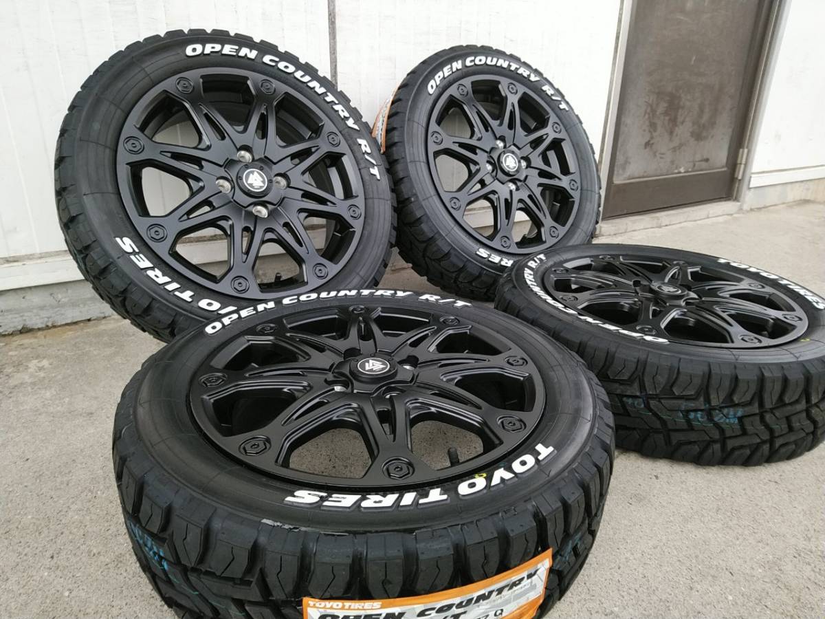 【新品/4本セット】 ハスラー 人気 タイヤホイールセット 165/60R15 トーヨータイヤ オープンカントリーRT MUD-X 15インチ