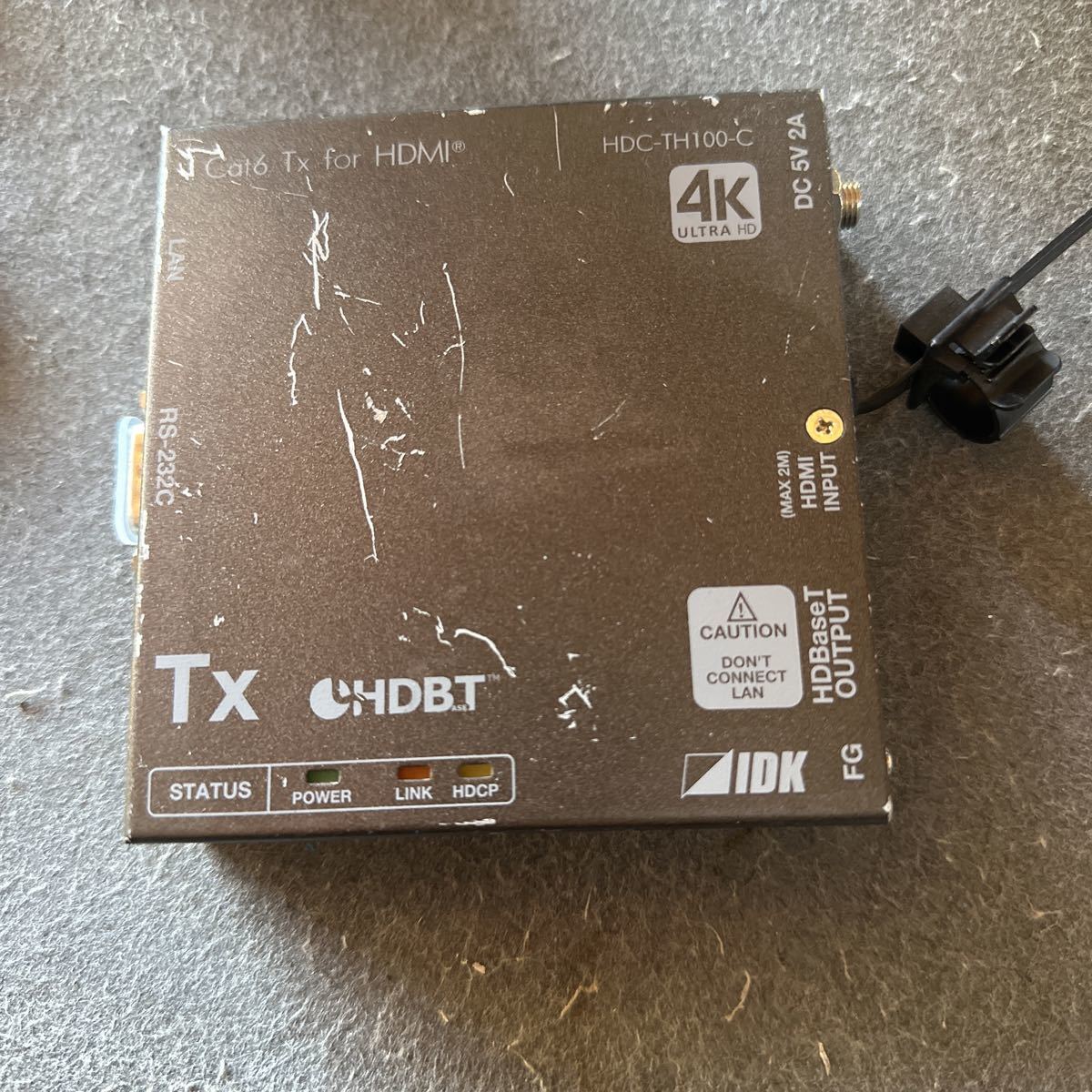 大人の上質 ツイストペア IDK HDC-TH100-C HDMI ツイストペアケーブル