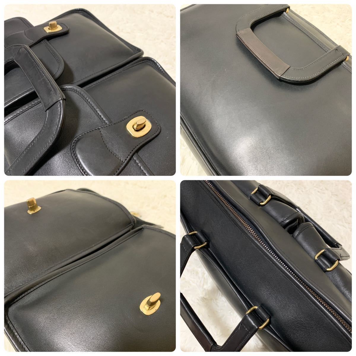 希少】【送料無料】COACH オールドコーチ ビジネスバッグ ブリーフ