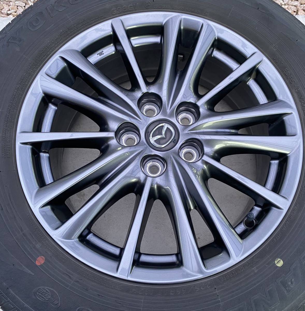 ○即決○美品 マツダ cx-5 純正 17インチホイール タイヤ 4本セット