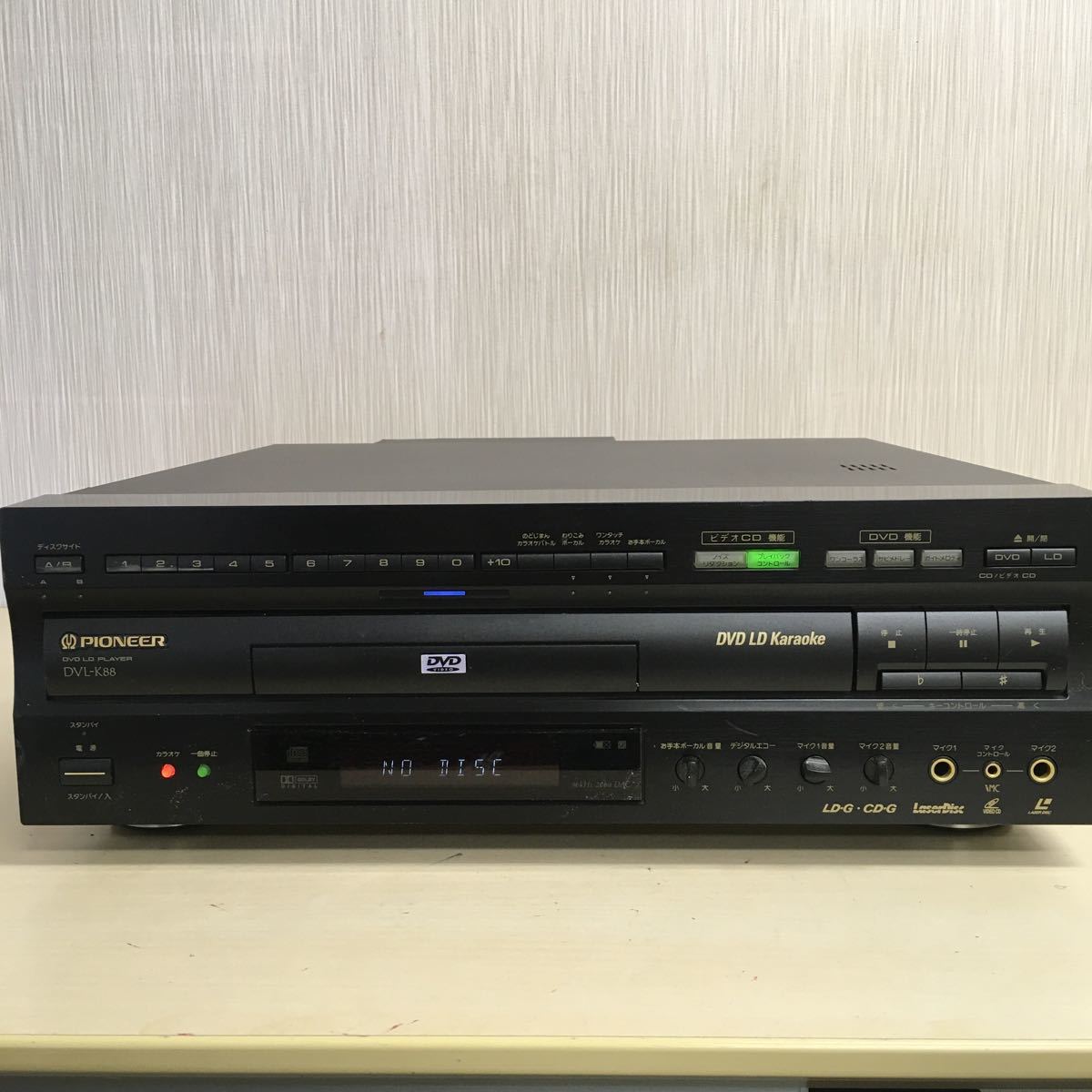 Pioneer LD&DVDカラオケプレーヤーDVL−K88 | zic.ge