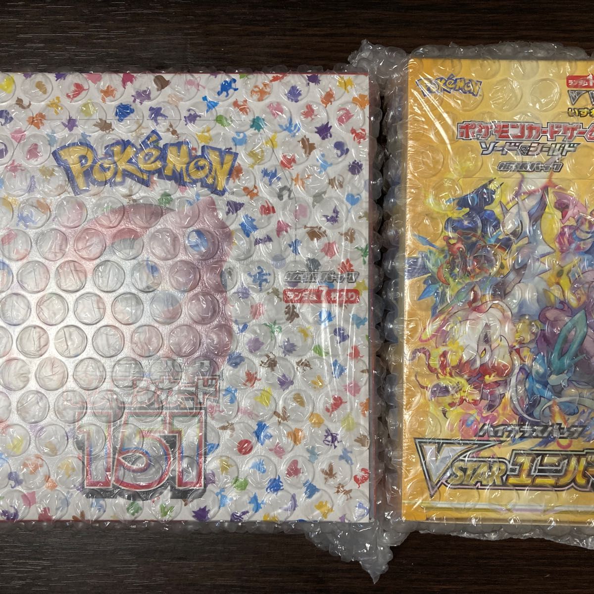 営業力強化 ポケモンカード151 V STARユニバース各1boxシュリンク有