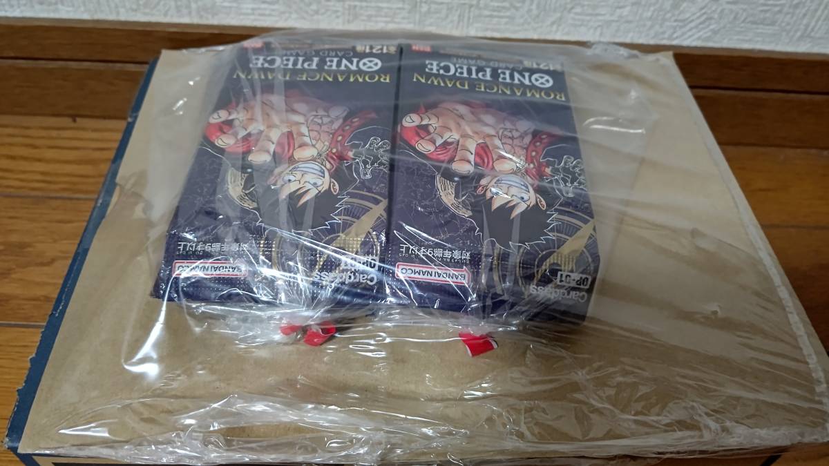 新品・未開封】 ONE PIECE カードゲーム ROMANCE DAWN 4BOX + 20