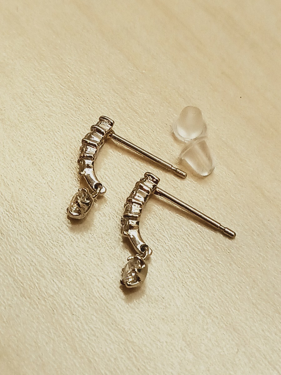 Pt900☆天然ダイヤ0.40ct☆ピアス4 - branded.net.au