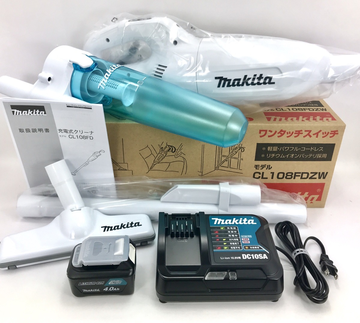 【超ポイント祭?期間限定】 + 本体 CL108FDZW 充電式クリーナ マキタ 新品 バッテリ ) バッテリー 4.0Ah 10.8V ( サイクロンアタッチメント + DC10SA 充電器 + BL1040B コードレスタイプ 【超ポイント祭?期間限定】 + 本体 CL108FDZW 充電式クリーナ マキタ 新品 バッテリ ) バッテリー 4.0Ah 10.8V ( サイクロンアタッチメント + DC10SA 充電器 + BL1040B コードレスタイプ
