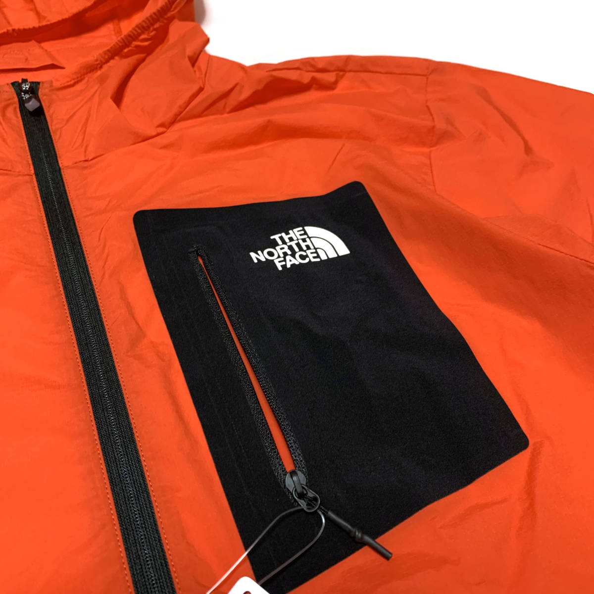 新品 Mサイズ ノースフェイス ビッグウォール ウインド ジャケット サミットシリーズ レッド ナイロン ポケッタブル NP21922 登山 キャンプの画像3