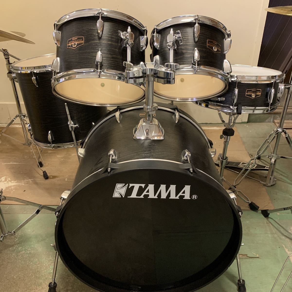TAMA IMPERIAL STAR タマ ドラムセット HCS 楽器 写真の物が全てです