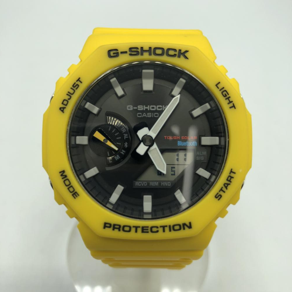 【中古】G-SHOCK　GA－B2100　黄色　ジーショック　腕時計　イエロー　ブラック　ホワイト[240017562005]
