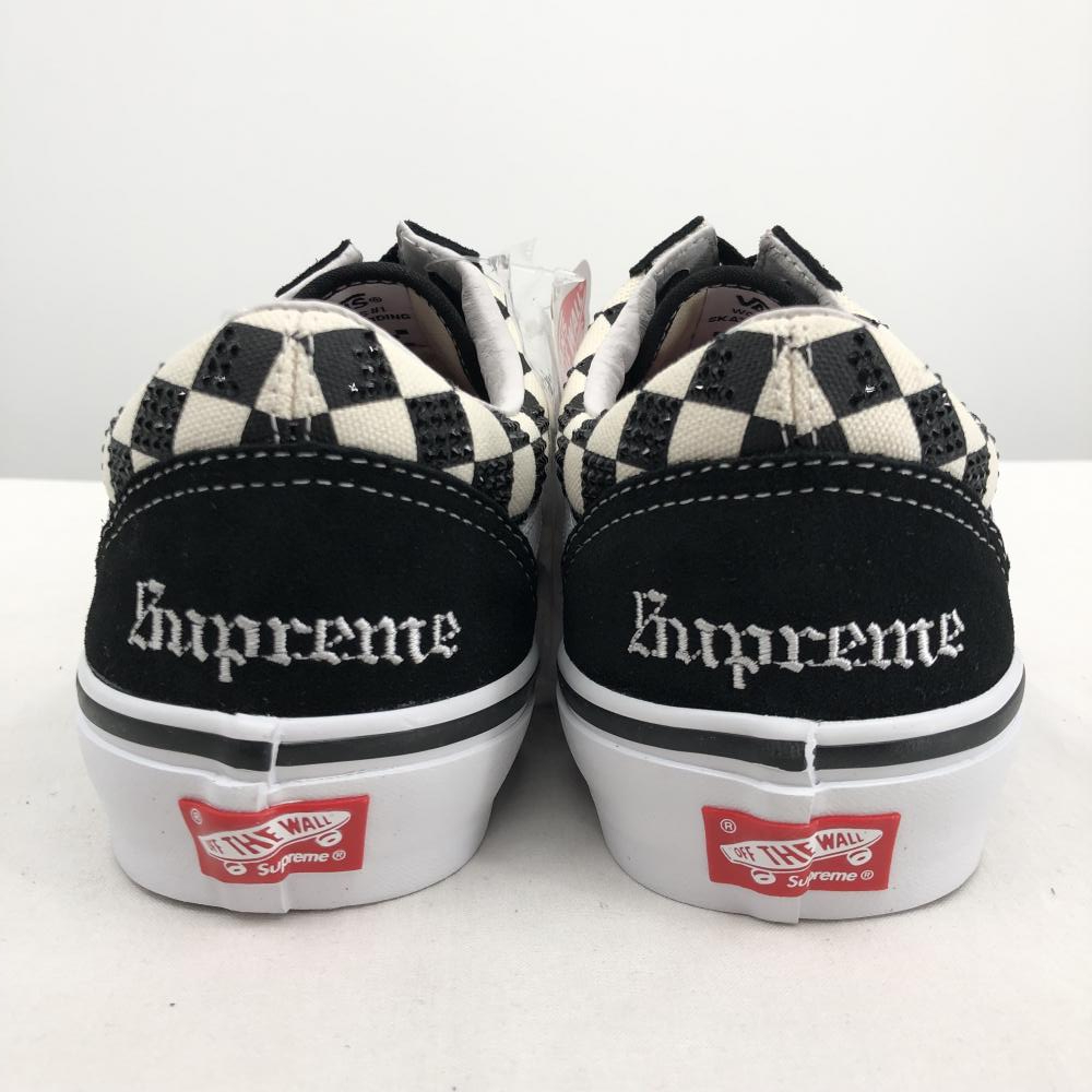 VANS × Supreme × Swarovski 22AW OLD SKOOL Black サイズ27.0cm