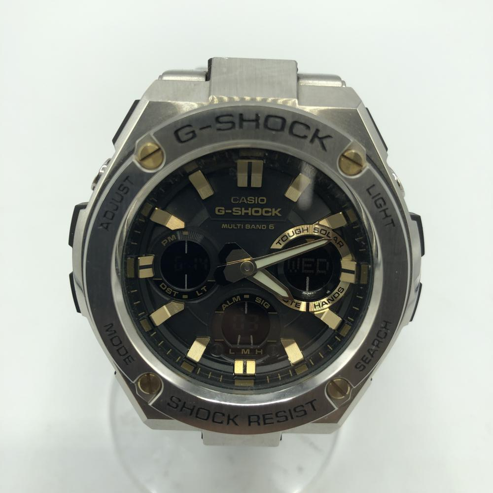 【中古】G-SHOCK GST-W110D-1A9JF　シルバー　ジーショック[240017563885]_画像1