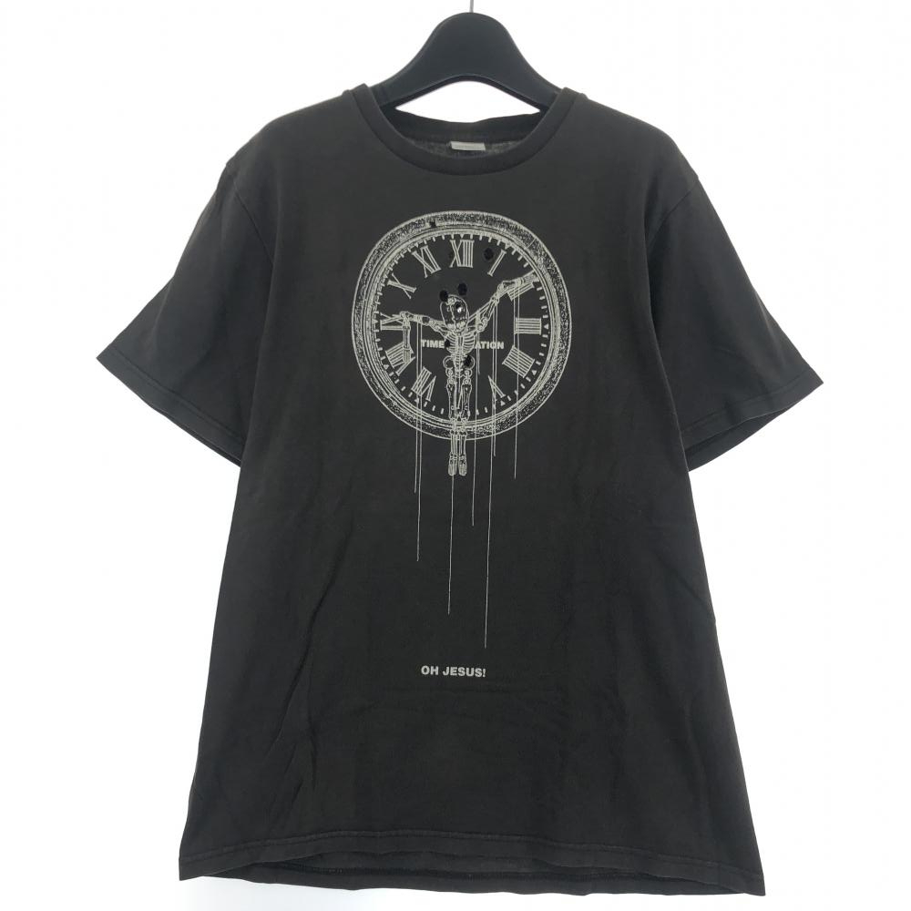 【中古】NUMBER (N)INE 01SS タイム期 Tシャツ サイズ4 ブラウン ナンバーナイン[240017565029]_画像1