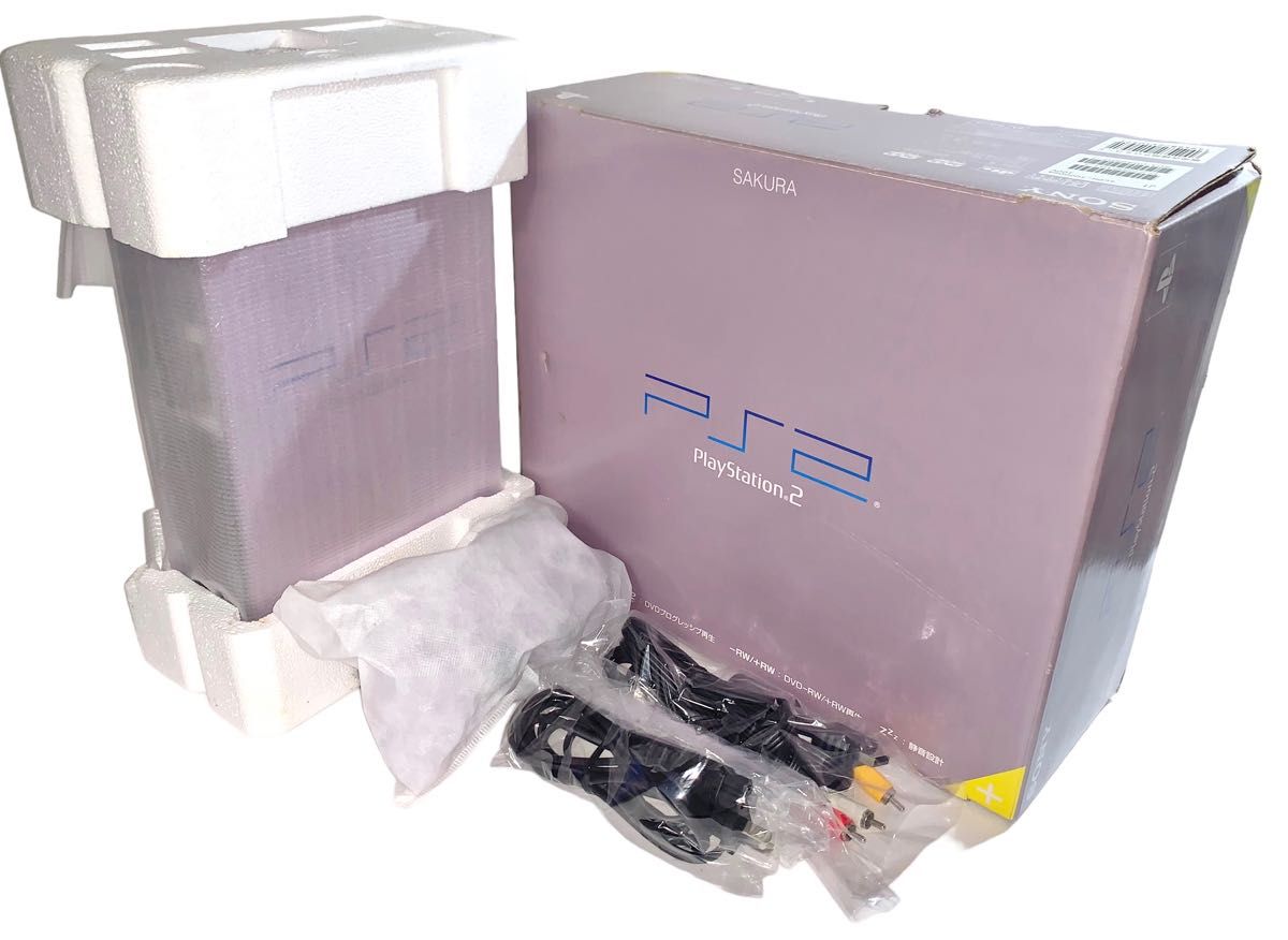 稀少品　デッドストック　未使用品　PlayStation2 本体　SAKURA