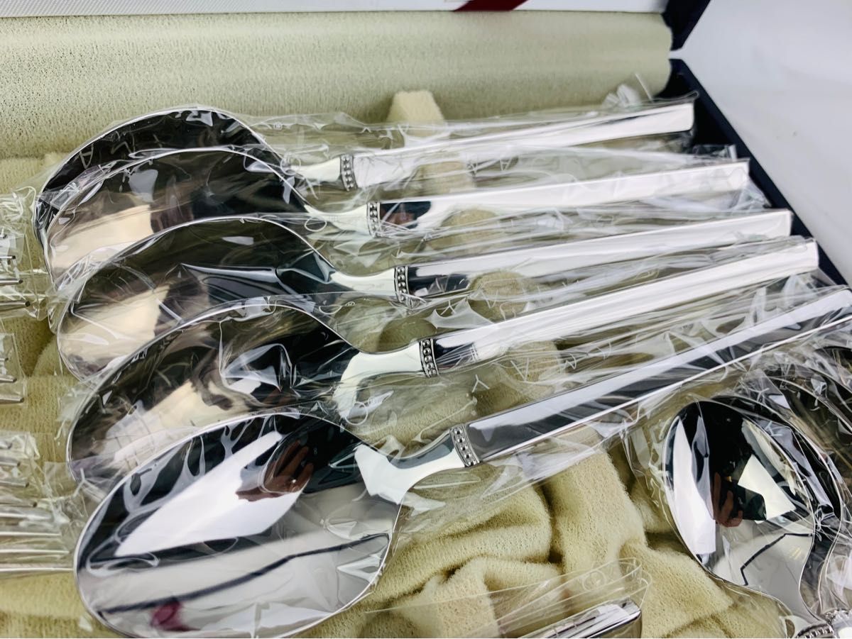 YAMACO 25pcs カトラリーセット 山崎金属工業 ナイフ フォークスプーン