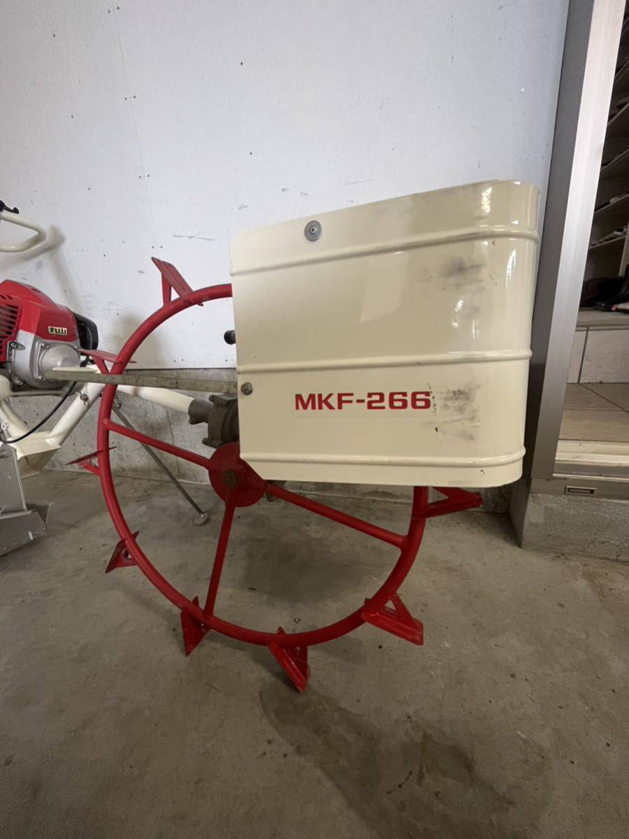 丸山製作所 美品 水田溝切機 mkf-266排気量26cc 歩行式 2サイクル