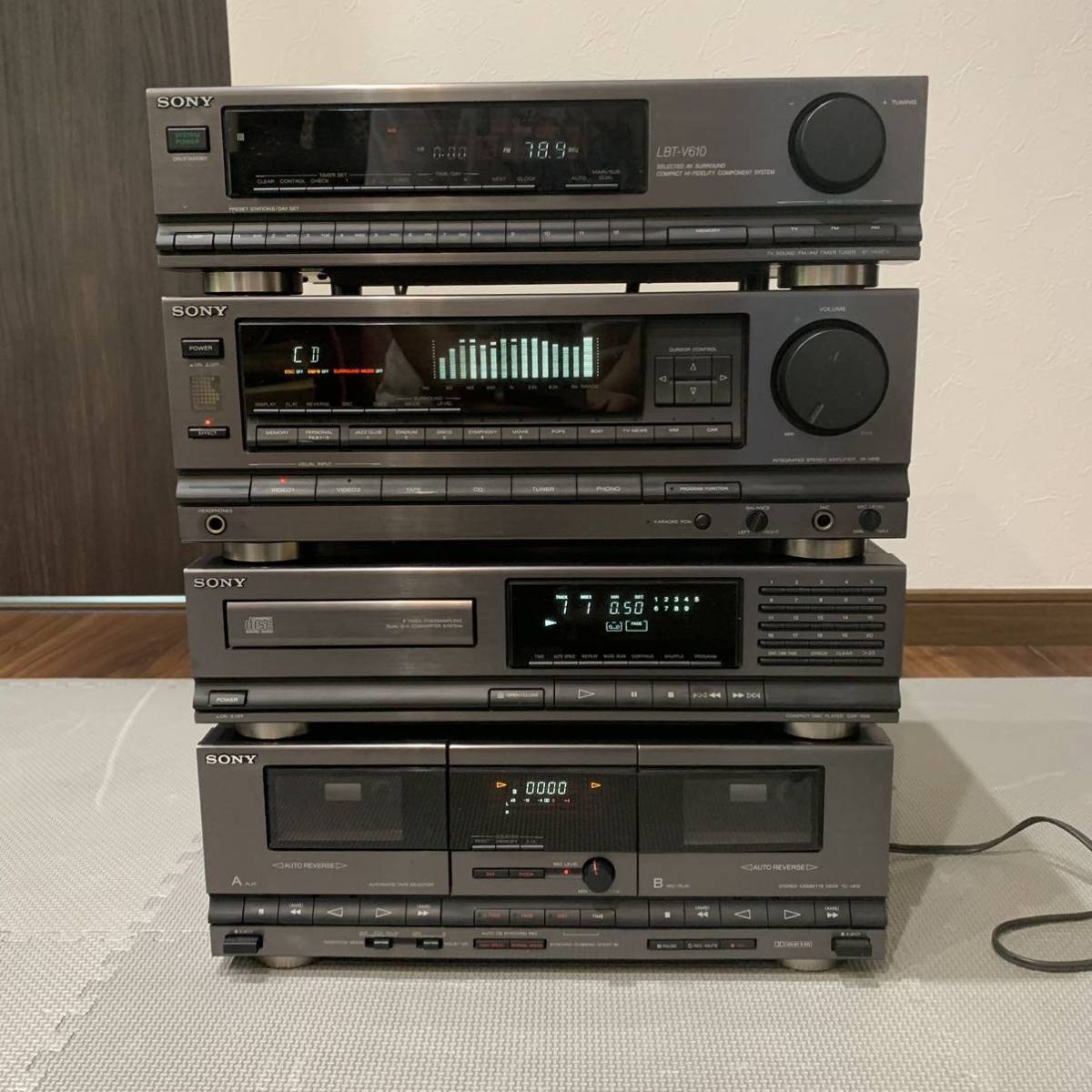Yahoo!オークション - SONY ソニー LBT-V610 システムコンポ ST Yahoo!オークション - SONY ソニー LBT-V610 システムコンポ ST