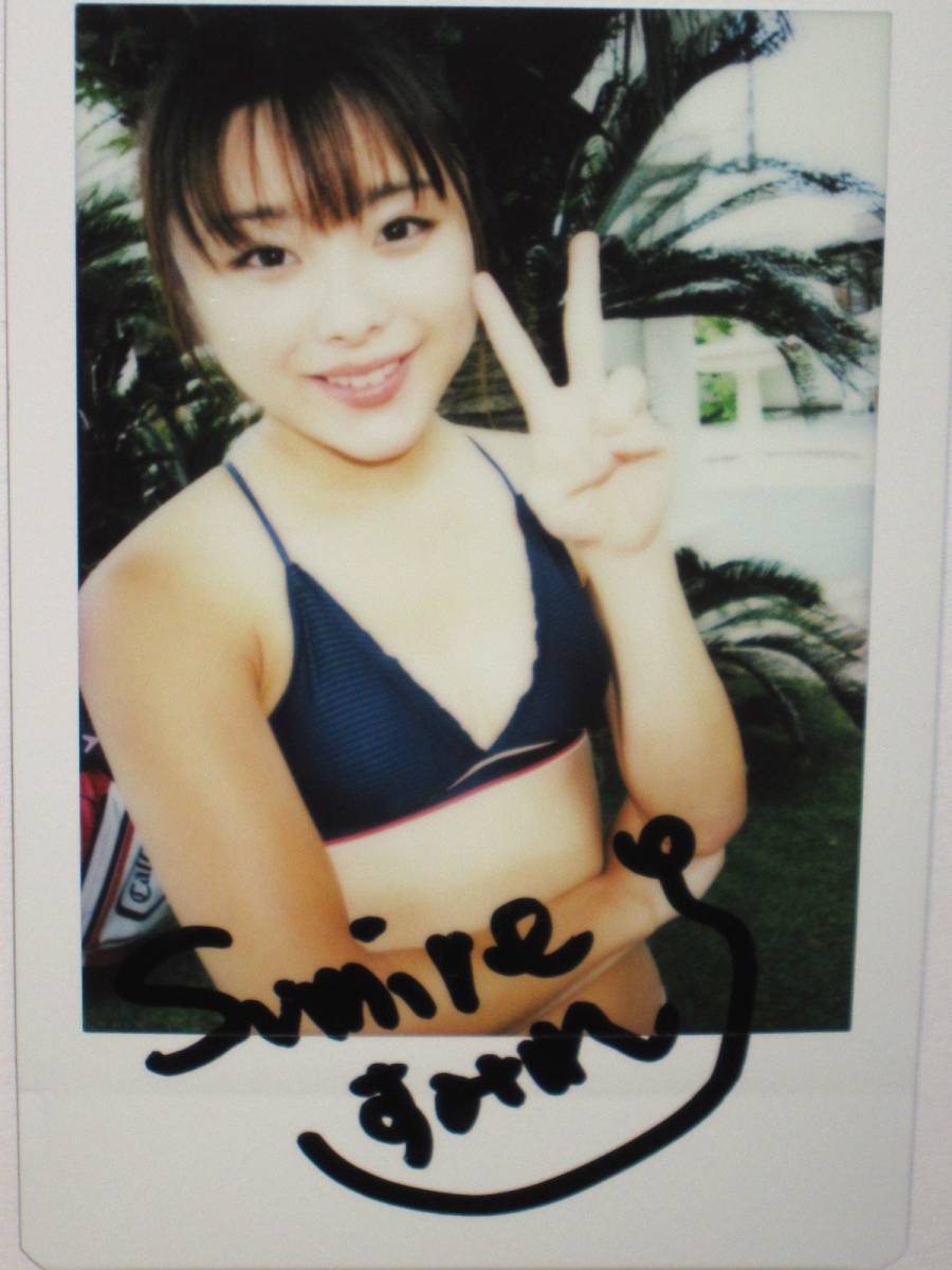 野田すみれ】直筆サイン入り生チェキ(現場チェキ)◇DVD購入特典