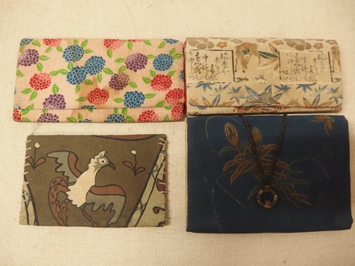 0630129a[me flight ] old ..? together fukusa / purse / embroidery / period thing / maximum 16.5×12cm degree / passing of years goods /.. packet commodity that can be sent out 